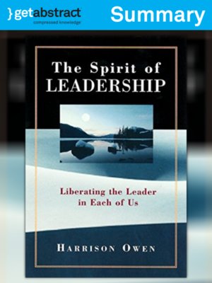 cover image of The Spirit of Leadership (Summary)